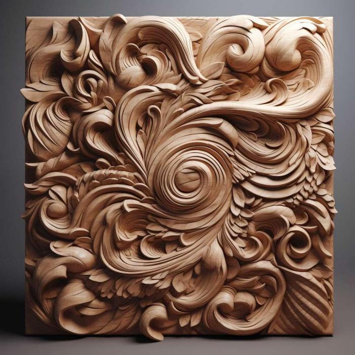 نموذج ثلاثي الأبعاد لآلة CNC 3D Art 